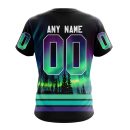 T-shirt NHL Dallas Stars Special Design With Northern Lights ST2301