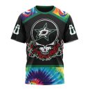 T-shirt NHL Dallas Stars Special Grateful Dead Design ST2502