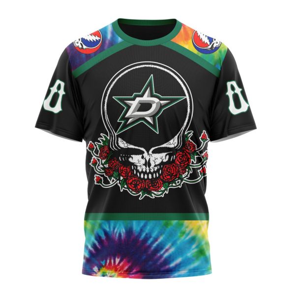 T-shirt NHL Dallas Stars Special Grateful Dead Design ST2502