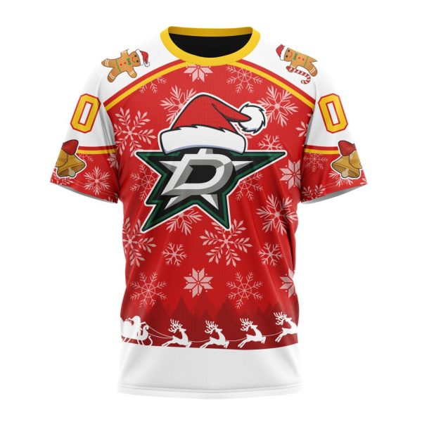 T-shirt NHL Dallas Stars Special Merry Christmas Design ST2402