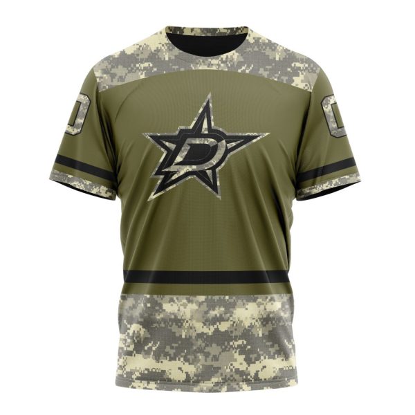 T-shirt NHL Dallas Stars Special Military Appreciation Design ST2404