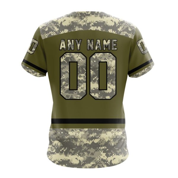 T-shirt NHL Dallas Stars Special Military Appreciation Design ST2404 - Image 2