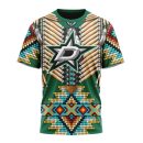 T-shirt NHL Dallas Stars Special Native Costume Design ST2402