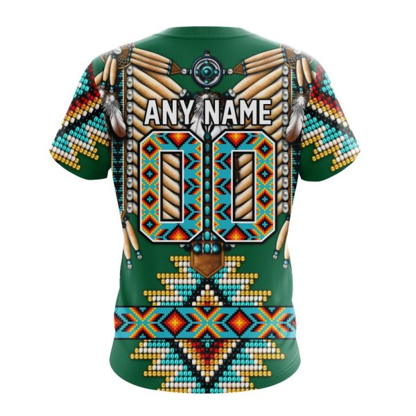 T-shirt NHL Dallas Stars Special Native Costume Design ST2402 - Image 2