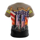 T-shirt NHL Detroit Red Wings | Specialized Concepts For Honor Patriot Day V0122