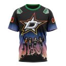 T-shirt NHL Dallas Stars X KISS Band Design V2301