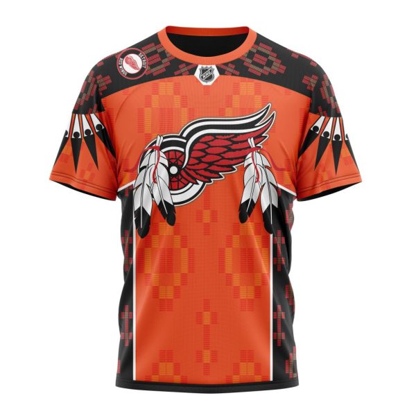 T-shirt NHL Detroit Red Wings | Specialized Design Support Child Live Maters V0222