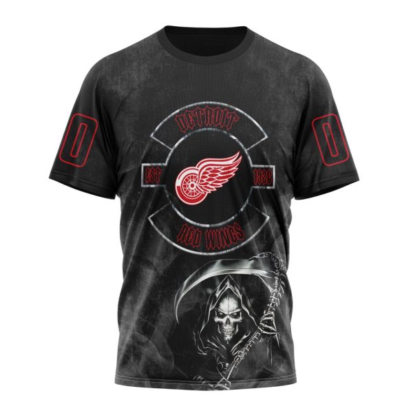 T-shirt NHL Detroit Red Wings | Specialized Kits For Rock Night
