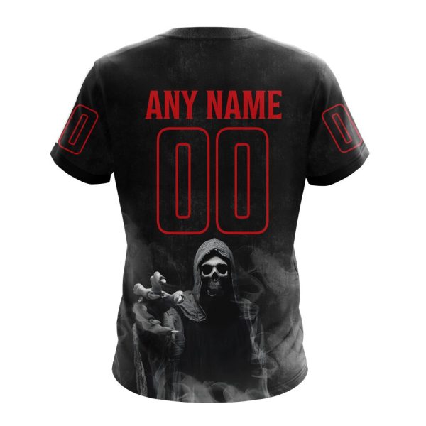 T-shirt NHL Detroit Red Wings | Specialized Kits For Rock Night - Image 2