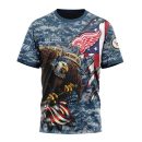 T-shirt NHL Detroit Red Wings Honor US Navy Veterans ST2202