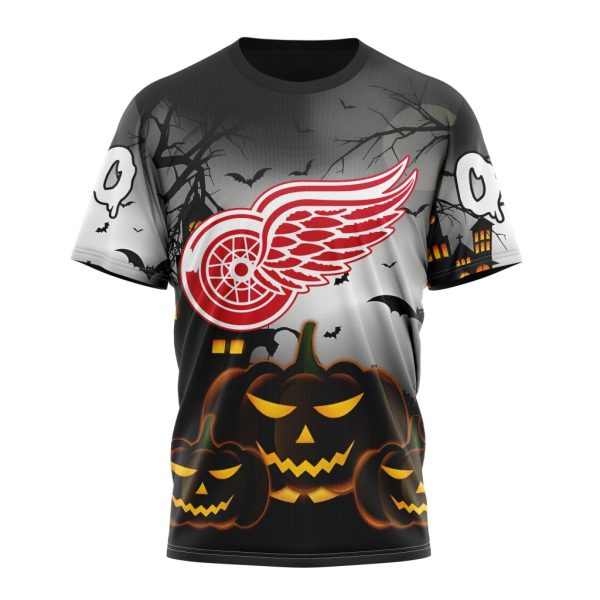 T-shirt NHL Detroit Red Wings Special Design For Halloween ST2302