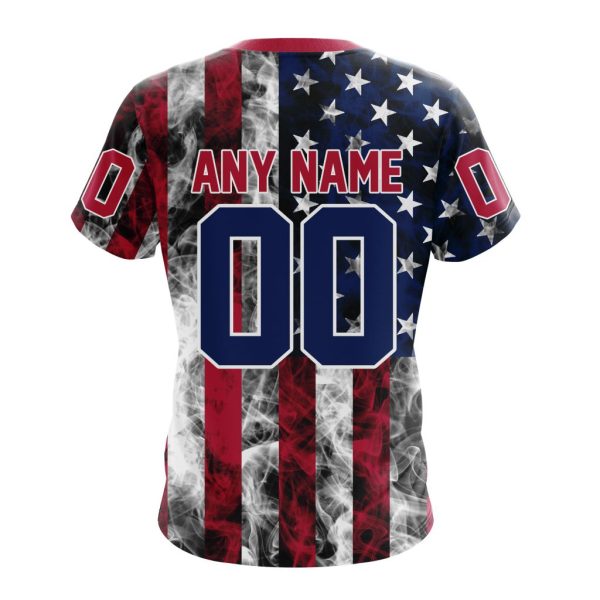 T-shirt NHL Detroit Red Wings Special Design For Independence Day The Fourth Of July ST2401 - Image 2