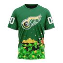 T-shirt NHL Detroit Red Wings Special Design For St.Patrick's Day ST2501