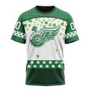T-shirt NHL Detroit Red Wings Special Design For St. Patrick Day ST2401