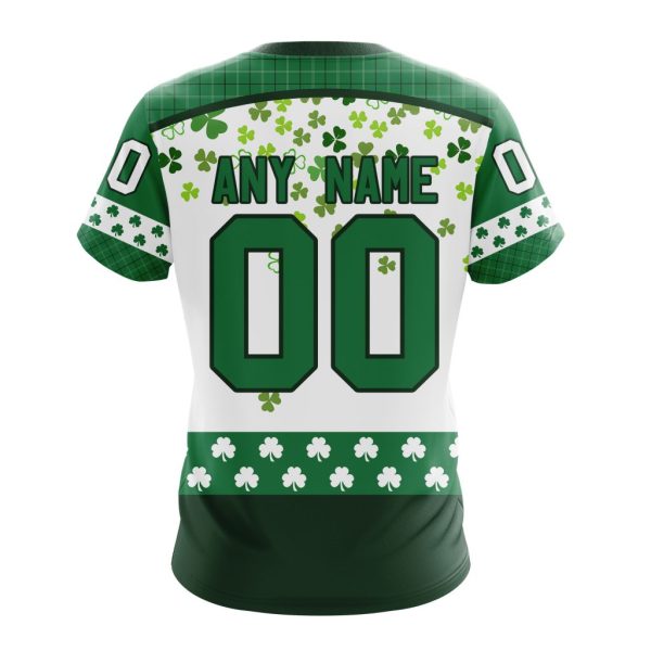 T-shirt NHL Detroit Red Wings Special Design For St. Patrick Day ST2401 - Image 2
