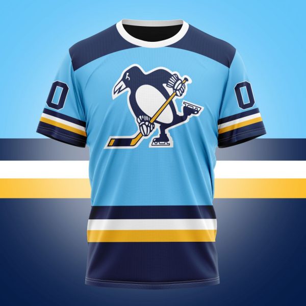 T-shirt NHL Pittsburgh Penguins Special Colour Rush Design ST2401