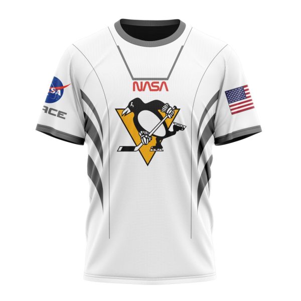 T-shirt NHL Pittsburgh Penguins Special Space Force NASA Astronaut Design ST2301