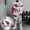 Arizona Cardinals Hoodie Sweatpants Set, Custom Hoodie, Sport Hoodie Sweatpants Set, Sport Gifts For Fan YY69