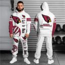 Arizona Cardinals Hoodie Sweatpants Set, Custom Hoodie, Sport Hoodie Sweatpants Set, Sport Gifts For Fan YY69