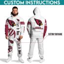 Arizona Cardinals Hoodie Sweatpants Set, Custom Hoodie, Sport Hoodie Sweatpants Set, Sport Gifts For Fan YY69