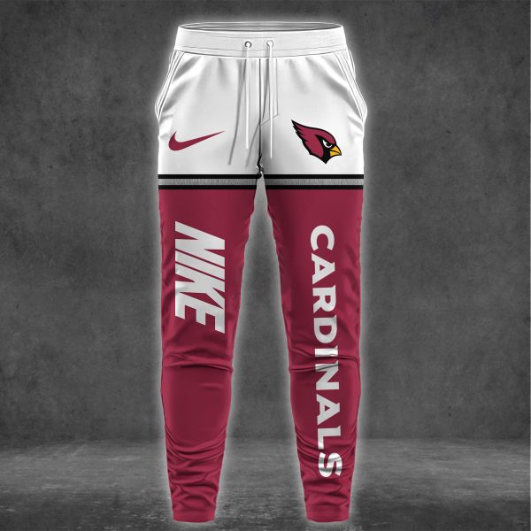 Arizona Cardinals NK Hoodie And Jogger ,Sport Hoodie Tracksuit, NFL hoodie, NFL Joggers - Image 2
