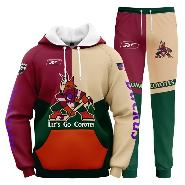 Arizona Coyotes NHL Team Sport Hoodie Tracksuit