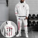 Atlanta Falcons Hoodie Sweatpants Set Custom Your name, Sport Hoodie Sweatpants Set
