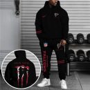 Atlanta Falcons Hoodie Sweatpants Set Custom Your name, Sport Hoodie Sweatpants Set