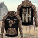 Atlanta Falcons Hoodie Sweatpants Set, Custom Hoodie, Sport Hoodie Sweatpants Set, Sport Gifts For Fan ML21
