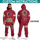Atlanta Falcons Hoodie Sweatpants Set, Custom Hoodie, Sport Hoodie Sweatpants Set, Sport Gifts For Fan SH80