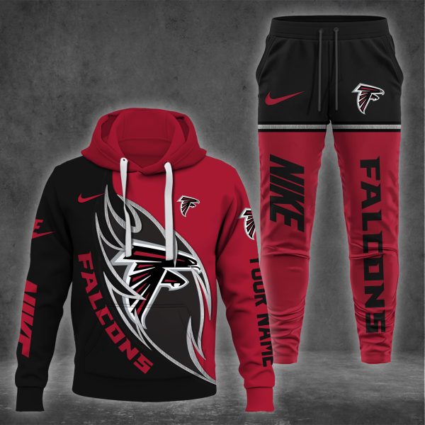 Atlanta Falcons NK Hoodie And Jogger ,Sport Hoodie Tracksuit, NFL hoodie, NFL Joggers