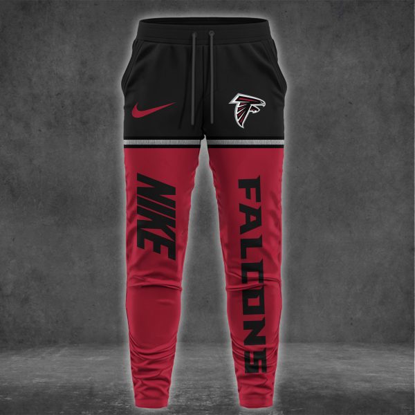 Atlanta Falcons NK Hoodie And Jogger ,Sport Hoodie Tracksuit, NFL hoodie, NFL Joggers - Image 5