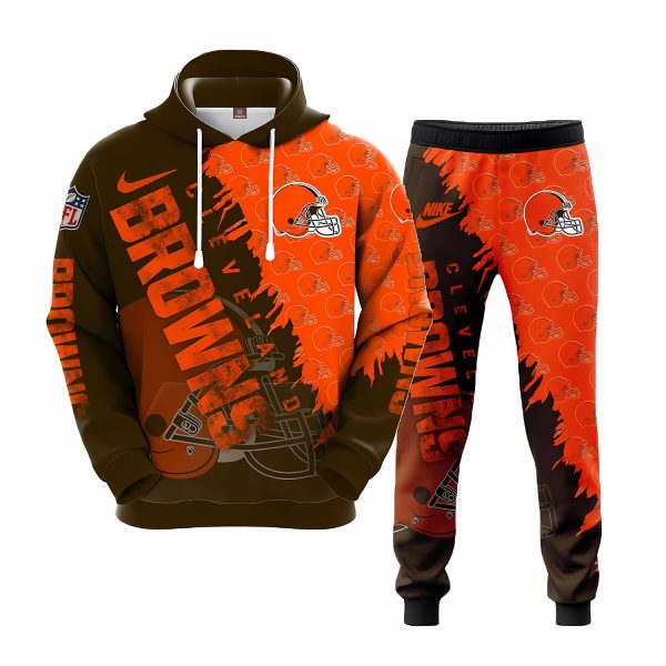 Cleveland Browns NFL Team Sport Hoodie Tracksuit, NFL hoodie, NFL Joggers