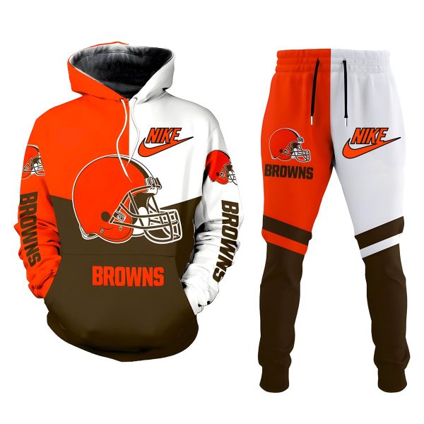Cleveland Browns Superior NFL Team Sport Hoodie Tracksuit, NFL hoodie, NFL Joggers