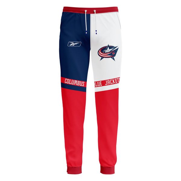 Columbus Blue Jackets NHL Team Sport Hoodie Tracksuit - Image 3