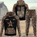 Dallas Cowboys Hoodie Sweatpants Set, Custom Hoodie, Sport Hoodie Sweatpants Set, Sport Gifts For Fan FK53