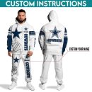 Dallas Cowboys Hoodie Sweatpants Set, Custom Hoodie, Sport Hoodie Sweatpants Set, Sport Gifts For Fan GJ46