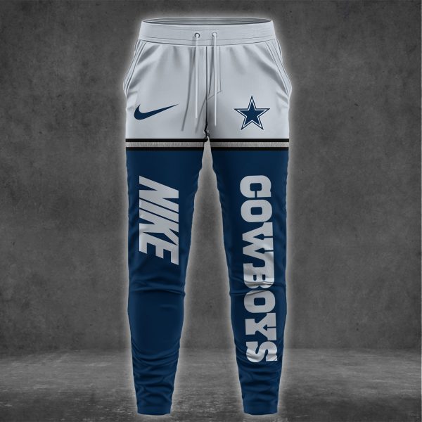 Dallas Cowboys NK Hoodie And Jogger ,Sport Hoodie Tracksuit, NFL hoodie, NFL Joggers - Image 5