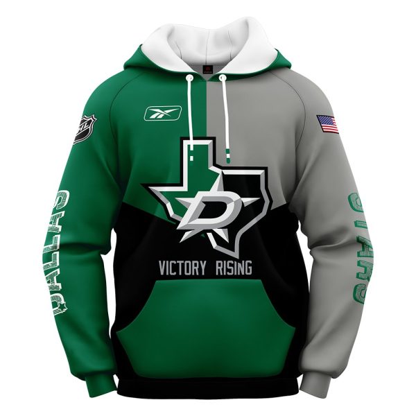 Dallas Stars NHL Team Sport Hoodie Tracksuit - Image 2