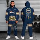 Denver Broncos Hoodie Sweatpants Set, Custom Hoodie, Sport Hoodie Sweatpants Set, Sport Gifts For Fan TC64