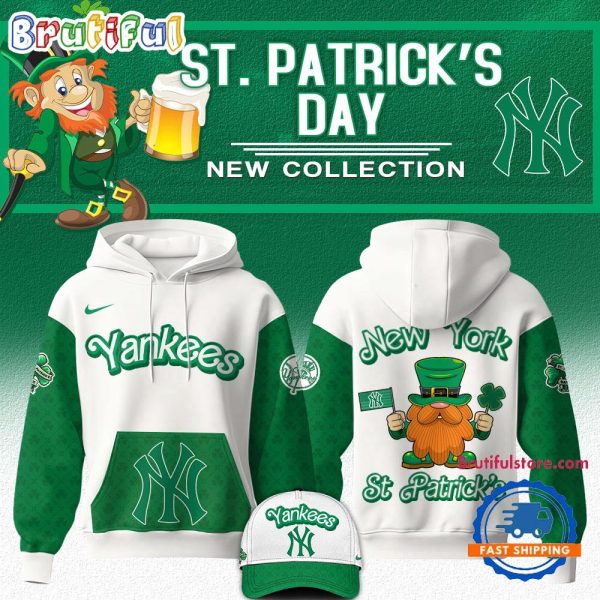 New York Yankees MLB x St. Patrick’s Day Special Edition 2025 Hoodie
