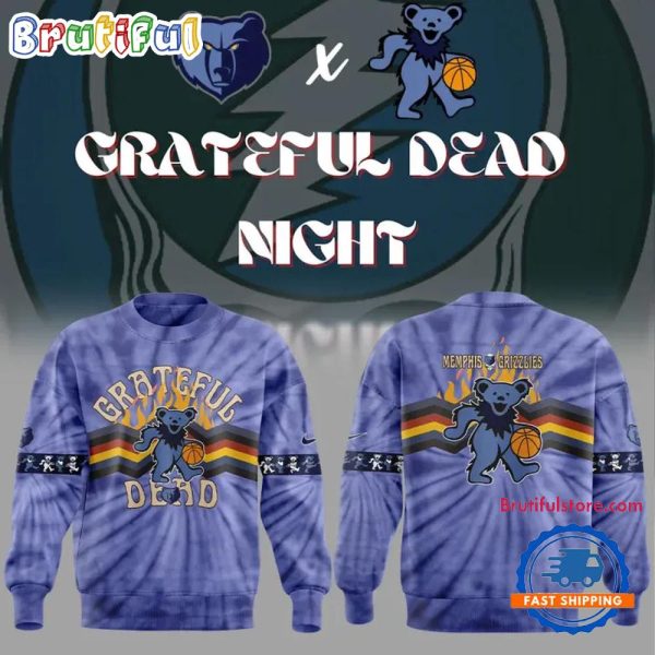 Memphis Tigers x Grateful Dead Night New Sweatshirt