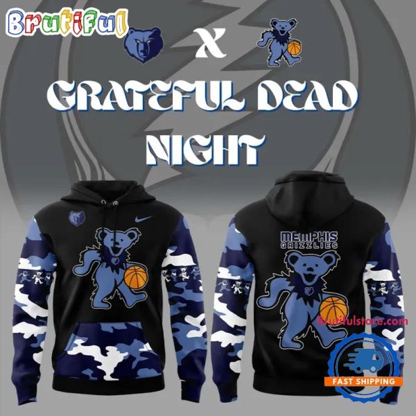 Memphis Tigers x Grateful Dead Night New Hoodie