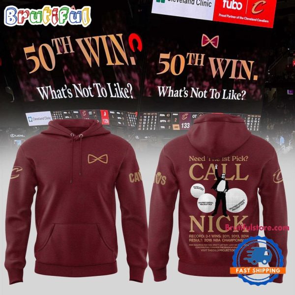 Cleveland Cavaliers Wine Bow Tie Night Limited Edition Hoodie