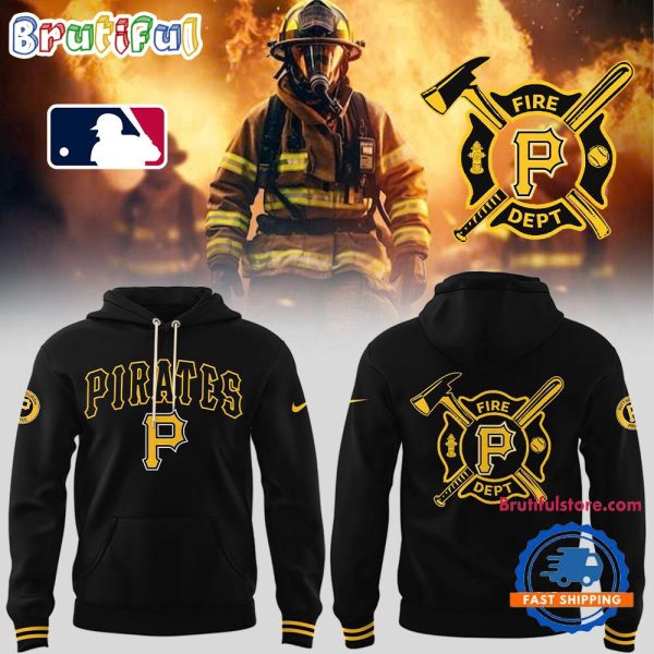 Pittsburgh Pirates x Firefighter Appreciation Night 2025 Hoodie