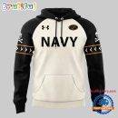 Navy Midshipmen Fear The Bones Baseball Hoodie