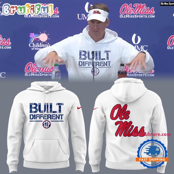 Ole Miss Football 2025 Limited BUILT DIFFERENT Hoodie