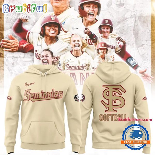 Florida State Softball Special Edition 2025 White Hoodie
