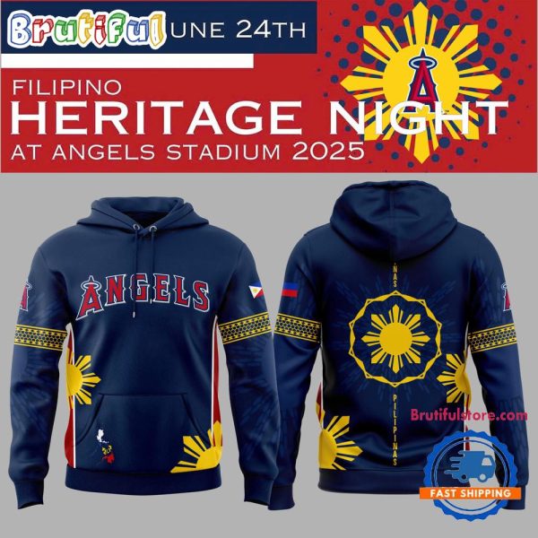 Los Angeles Angels Filipino Heritage Night Hoodie Shirt