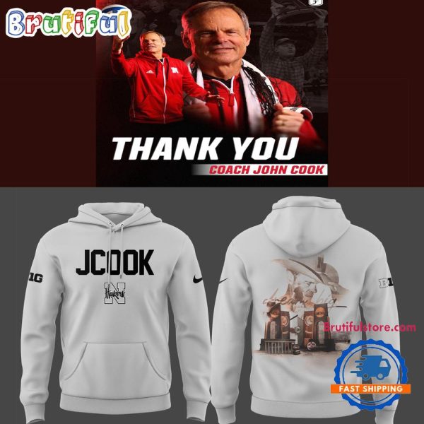 Nebraska Volleyball 2025 Limited Coach John Cook Hoodie